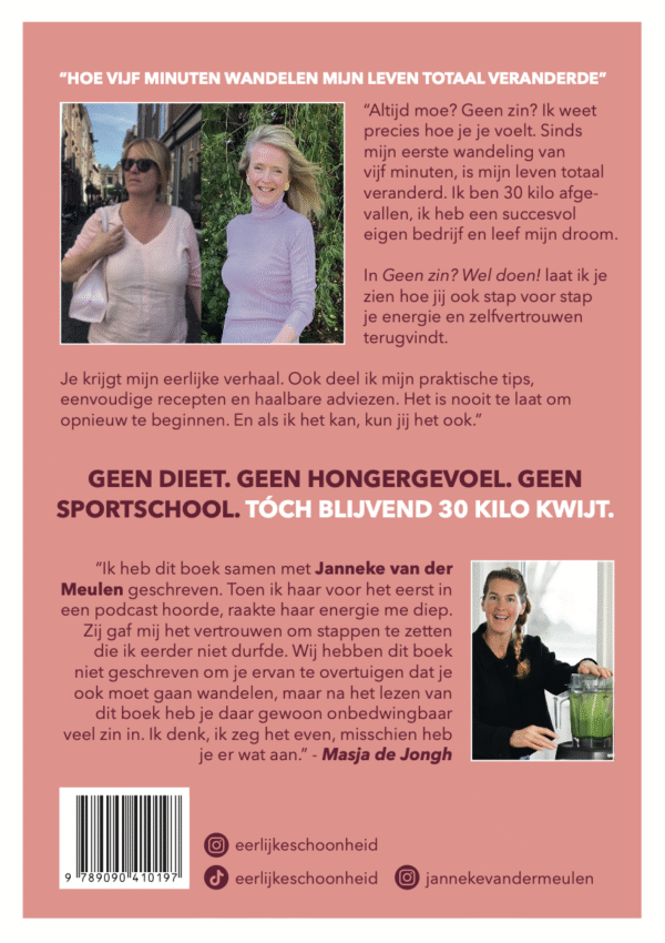 Eerlijk Schoonheid - GEEN ZIN? WEL DOEN! - Afbeelding 2